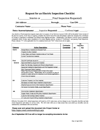 These let you list all parts used and labor performed, including detailed descriptions. Electrical Inspection Checklist Form Fill Online Printable Fillable Blank Pdffiller