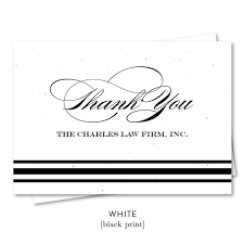 4.9 out of 5 stars. Eco Friendly Corporate Thank You Cards On Seeded Paper Classic Corporate