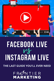 Facebook Live Vs Instagram Live Which One Should Small Business Owners Use Find Out Here In 2020 Instagram Live Live Video Streaming Facebook Live