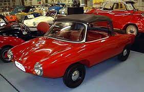 1964 zeta micro sports car australian with a sachs zf 493cc two stroke twin fwd engine at 21hp only 48 examples were built tiny cars mini cars microcar
