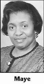 LUCYE MAYE Obituary (2012)