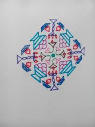 As usual place the dot grid. Pongal Pulli Kolam Designs 30 Best Pongal Rangoli Kolam And Pongal Muggulu Designs Kolam Past Days Pongal Kolams Rangoli Designs Were Attracted Coarse Rice Flour So The Ants Would Not