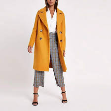 Browse online for the newest river island overcoat in camel styles. River Island Yellow Wool Double Breasted Coat Coats Jackets Women Double Breasted Coat Coat