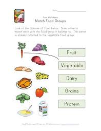On this page we will provide you with a healthy and unhealthy food worksheet for grade 3 children. Match Food Groups Worksheet Group Meals Five Food Groups Worksheets For Kids