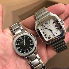 Buy and sell luxury watches on stockx including the 40mm cartier santos de cartier wssa0009 in stainless steel and thousands of other luxury watches from top brands. Sihh 2018 New Santos De Cartier Large And Medium Size Fitted With New Case Sizes Smartlink And Quickswitch Systems Watch Collecting Lifestyle