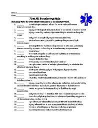 In a time when every side seems convinced it has the answers, the atlantic and hbo are p. First Aid Quiz By Health Science Made Easy 4u Teachers Pay Teachers