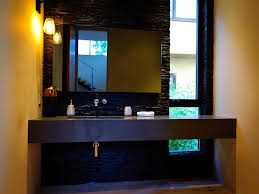 May 27, 2021 · this beautiful modern bathroom uses a blend of old and new: Modern Powder Room With Dark Accent Wall Hgtv