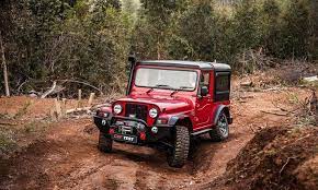 Mahindra Thar Black Jeep Cars Trucks