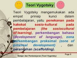 Banyak teori perkembangan yang memberikan pengaruh besar pada cara kita memandang pertumbuhan koognisi manusia. Teori Vygotsky