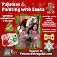 Pajamas & Painting with Santa event image