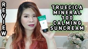 Set queen nie ade 1 botol gel cleanser dan 1 bekas cream treatment cara guna senang je. Truecica Mineral 100 Calming Suncream Review From Somebymi English Sunscreen For Sensitive Skin By Pinaybeautyandstyle