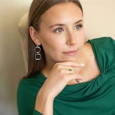 Geometric Statement Earrings