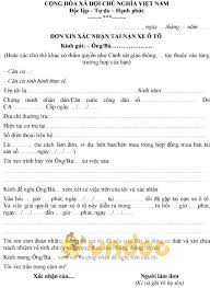Giấy đề nghị cấp, cấp lại giấy phép kinh doanh vận tải bằng xe ô tô là văn bản do đơn vị kinh doanh vận tải gửi tới cơ quan có thẩm quyền nhằm đề nghị cấp giấy phép khi đủ điều kiện luật định và cấp lại giấy phép trong một số trường hợp nhất định. Máº«u Ä'Æ¡n Xin Xac Nháº­n Tai Náº¡n Xe O To Hoatieu Vn