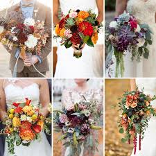 Specially designed for fall weddings, you can also order bridesmaids bouquets from this same listing, they are smaller version of the bride. 10 Stunning Bouquets For Your Fall Wedding Fiftyflowers