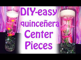 These party centerpiece ideas will work for a ton of different occasions. Diy Easy To Make Quinceanera Centerpiece Agaclip Make Your Video Clips