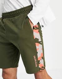 Enjoy sweet dreams in our natural reflections® camo knit sleep short for ladies. Calvin Klein Sport Camo 9 Inch Knit Shorts Asos