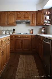 A Simple Kitchen Makeover Without Paint Kitchen Design Kitchen Redo Wood Kitchen Cabinets