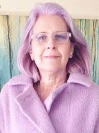 Old Woman With Lavender Purple Hair Temporary Hair Color Purple Hair Hair Color