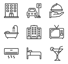 Basic Miscellany Icon Family Lineal 29 097 Vector Icons Available In Svg Eps Png Psd Files And Icon Font Doodle Icon Simple Doodles Hotel Services