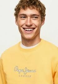 Pull Swag Ado Garçon Pepe Jeans Eddie Crew Sweat-Shirt, Bleu (Jarman), 8  Ans Garçon Sweet Enfants Garçon