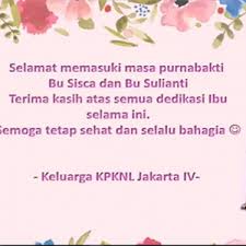 Check spelling or type a new query. Pelepasan Purnabakti Pegawai Di Lingkungan Kpknl Jakarta Iv