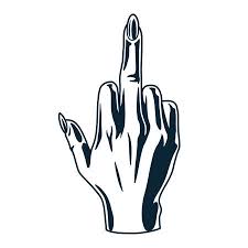 Worldwide shipping available at society6.com. 153 Middle Finger Girl Stock Illustrations Cliparts And Royalty Free Middle Finger Girl Vectors