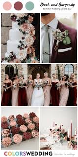 Best 8 Summer Wedding Color Combos For 2021 Burgundy Wedding Colors Fall Wedding Color Schemes Fall Wedding Colors
