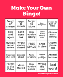 6 steps to making printable bingo cards. Virtual Bingo Sessionlab