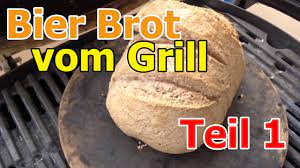Rezept 1 pizza vom grill. Bier Brot Grillen Auf Dem Weber Pizzastein Teil 1 2 Weber Q1200 Youtube