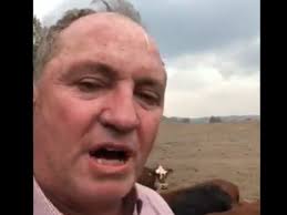 Barnaby Joyce's bizarre Christmas video to Australia