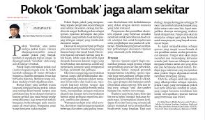 Flora dan fauna memiliki jenis yang begitu banyak dan beragam hingga tidak lagi terhitung jumlahnya. Pokok Gombak Jaga Alam Sekitar
