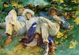 Siesta, 1905, 73×57 cm by John Singer Sargent: History, Analysis & Facts |  Arthive