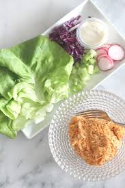 Buffalo Chicken Lettuce Cups Low Carb Delish