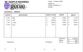 Berikut ini ada beberapa contoh: Contoh Faktur Penjualan Manfaat Dan Jenisnya Bonus Download