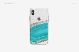 Download Iphone X Clear Case Mockup Set Silv Clear Cases Clear Iphone Case Iphone