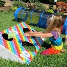 Birthday Party Games For 5 7 Year Olds Birthday Game Ideas For 7 Year Old Bash Corner Unicorn Birthday Parties Rainbow Birthday Rainbow Birthday Party