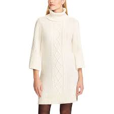Check spelling or type a new query. Women S Chaps Cable Knit Turtleneck Sweater Dress