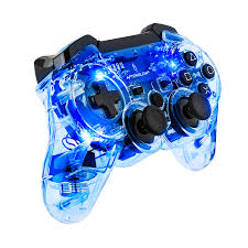 Choose your favorite color with the prismatic led lighting options and light up your gaming experience. Pdp Afterglow Ps3 Wireless Controller Blue 064 015 Na Bl Walmart Com Walmart Com