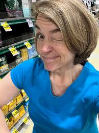 I was in the grocery store line when a lady in front of the man in front of  me started talking about the white chicken chili she was making for her  church.