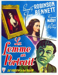 8k1299 woman in the window lc 1944 joan bennett, cop & crowd looking down over railing, fritz lang! The Woman In The Window 1944 Photo Gallery Imdb