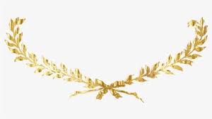Laurel Wreath Gold Decorative Decoration Gold Laurel Wreath Png Transparent Png Gold Laurel Wreath Transparent Image