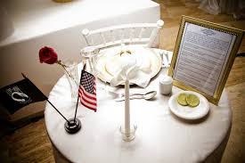 Pat Told Me He Would Like A Fallen Soldiers Table Not Sure How It Really Works He Says It S A Ve Fallen Soldier Table Missing Man Table Reception Activities