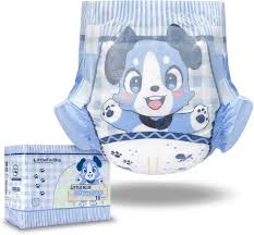 LittleForBig Adjustable Velcro Closure Adult Printed Cloth Back Diaper 10  Pieces - Little Blue BabyFur (Medium 71-96 cm): Buy Online at Best Price in  UAE - Amazon.ae