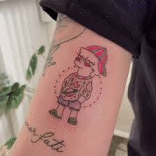 Black tattoos may involve risk of cancer owing to polycyclic aromatic hydrocarbons including benzo(a)pyrene (bap) in inks. This Tattoo Under Uv Light Didntknowiwantedthat