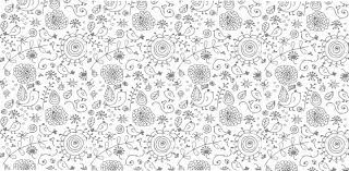 Seamless black and white floral pattern. Nice Floral Background Vector Free Vector Download It Now
