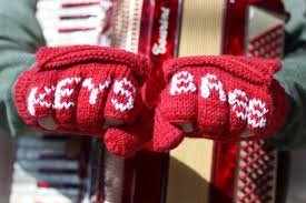 Remember the stereotype that all grandmas are tiny and sweet, spending days baking cakes, playing bingo and knitting? Badass Accordion Gloves Shane Halbach