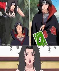 Naruto Memes Remember When Itachi Played The Uno Reverse Facebook