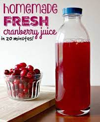 Cranberry Juice Recipe Confessions Of An Overworked Mom Recipe Cranberry Juice Benefits Homemade Juice Cranberry Juice Detox
