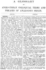 A Glossary of Collquial Anglo-Indian ...