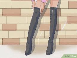 Learn how to keep over the knee boots from falling! How To Keep Thigh High Boots From Slouching 12 Steps